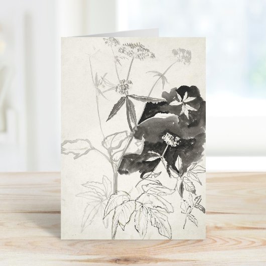 Carte Étude plante | Carel Adolph Cachet