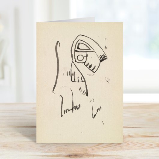 Carte Études sculpturales | Henri Gaudier-Brzeska