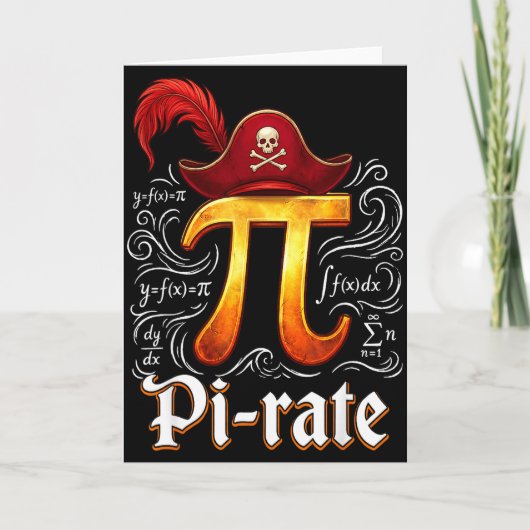 Carte Étudiant en sciences des pirates Prof de maths Drô (Devant)