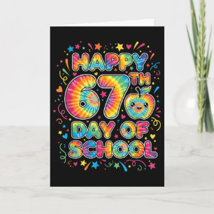 Carte Étudiant Six Sept Tendance 67 Joyeux 67e Jour De S