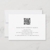 Carte Eucalyptus QR Code Certificat cadeau d'entreprise (Dos)