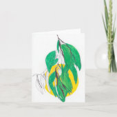 Carte Eucalyptus Sprig Greeting Card (Devant)
