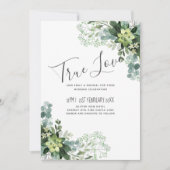 Carte Eucalyptus Verdure Mariage Foliage Bébés Respirer (Devant)