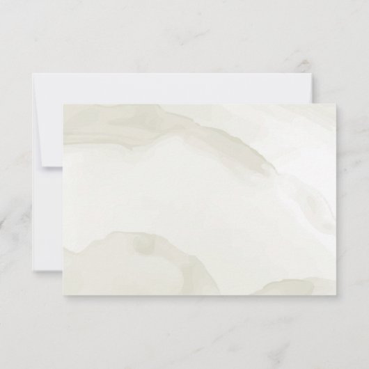 Carte Eucalyptus Vert Élégant (Dos)