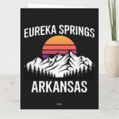 Carte Eureka Springs (Dos)