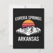 Carte Eureka Springs (Dos)