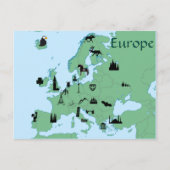 Carte Europe (Devant)