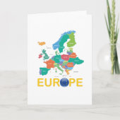 Carte Europe (Devant)
