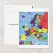 Carte Europe (Devant / Derrière)