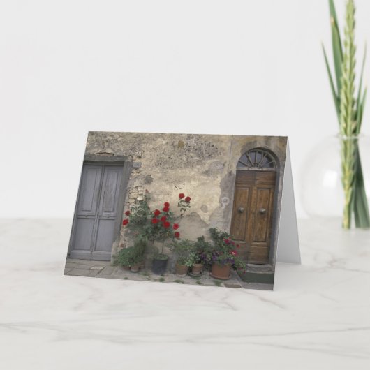 Carte Europe, Italie, Toscane, Chianti, porte toscane ; (Devant)