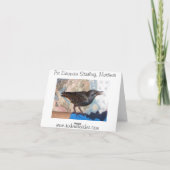 Carte European Starling, Mortimer, Note Card (Dos)