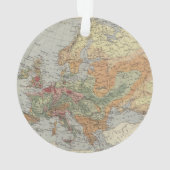 Carte européenne de la densité de population | (dos)