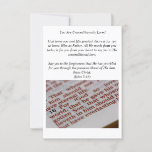 Carte Evangelism card