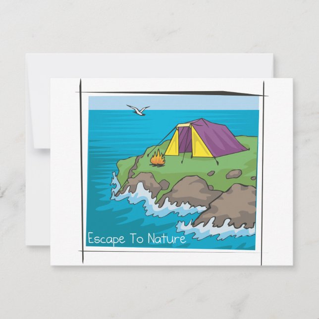 Carte Évasion vers la nature (Devant)