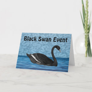 Carte Événement Cygne Noir