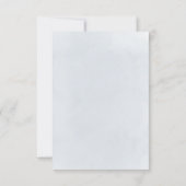 Carte événement religieux croix bleue (Dos)