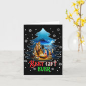 Carte Ever Christmas Jesus Nativity Scene Merry Christma (Fleur jaune)