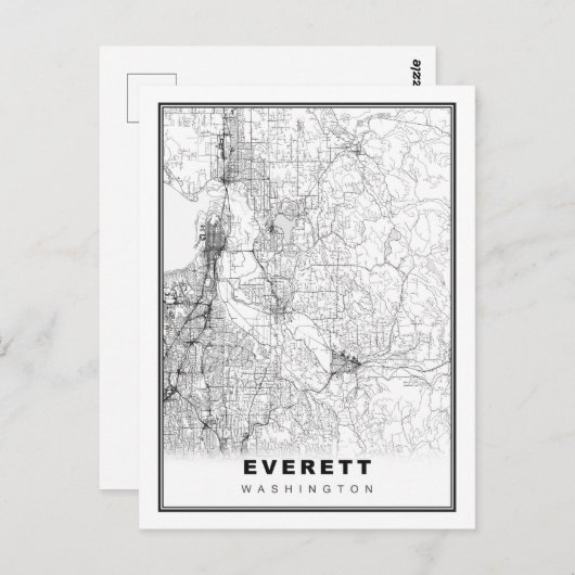 Carte Everett (Devant / Derrière)