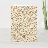 Carte Evergreen Kisses Under the Mistletoe Christmas (Dos)