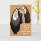 Carte Every time I think of you Bible frais (Fleur jaune)