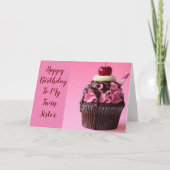 CARTE EVERYDAY IS SPECIAL BIRTHDAY MY **TWIN SISTER* (Devant)