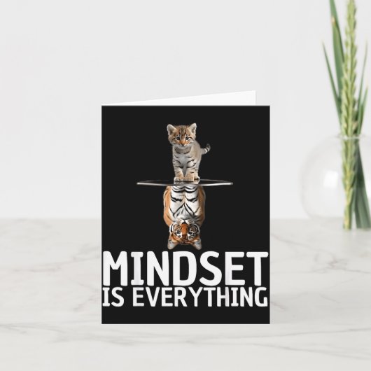Carte Everything Is Mindset Insrational Mind Motivationa (Devant)
