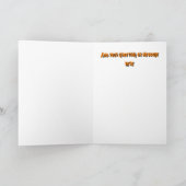 Carte Evil Halloween Tiki Avec Boisson Au Lune (Intérieur)