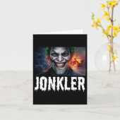 Carte Evil Jonkler Halloween (Fleur jaune)