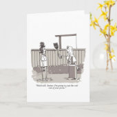 Carte Evil Perm greeting card (Fleur jaune)