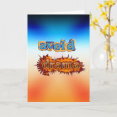 Carte Évitez les drames (Fleur jaune)