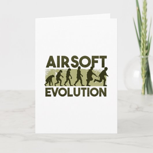 Carte Évolution Airsoft (Devant)
