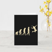 Carte Evolution Badminton Player Shuttle Racket (Fleur jaune)