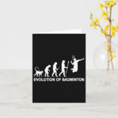 Carte Évolution De Badminton (Fleur jaune)