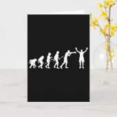 Carte Évolution de la boxe - Amateur de boxe Boxeur Kick (Fleur jaune)