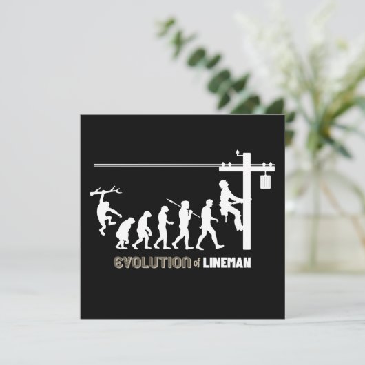 Carte Évolution de Lineman (Debout devant)