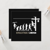 Carte Évolution de Lineman (Devant/Arrière en situation)