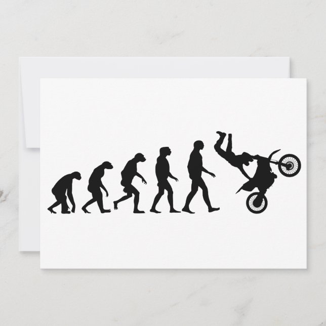 Carte Évolution de Motocross (Devant)
