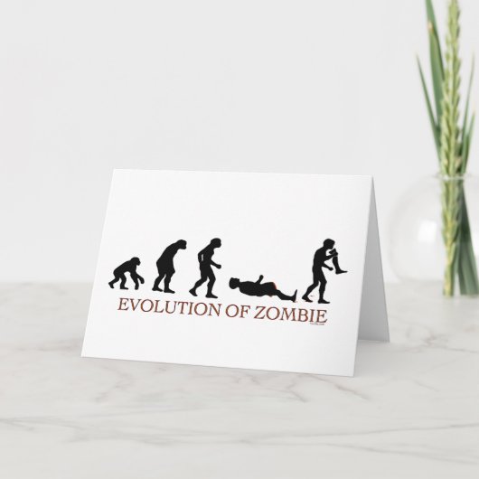 Carte Évolution de Zombie (Devant)