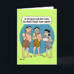 Carte Évolution drôle de souhait d'anniversaire<br><div class="desc">Humour drôle de carte de voeux d'anniversaire pour les hommes</div>