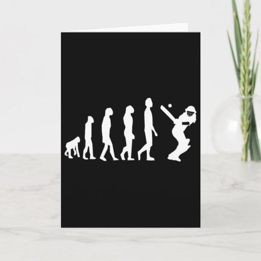 Carte Évolution du cricket (Devant)