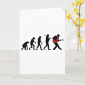 Carte Évolution du joueur guitare (Fleur jaune)