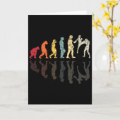 Carte Évolution du kickboxing utilisé arts martiaux knoc (Fleur jaune)