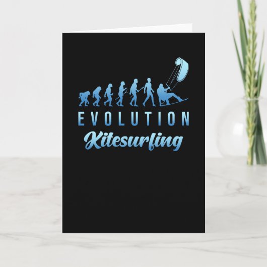 Carte Évolution du kitesurf (Devant)