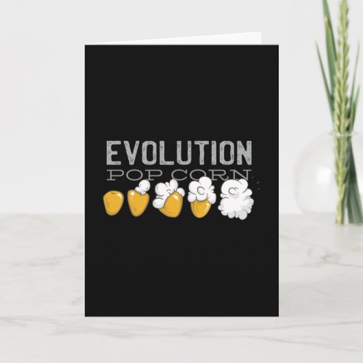 Carte Évolution du maïs pop (Devant)