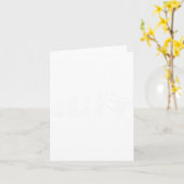 Carte Évolution du ski Ski Skier Cadeau (Fleur jaune)