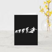 Carte Evolution du snowboard - Amateurs de snowboard Win (Fleur jaune)