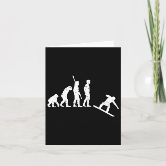 Carte Evolution du snowboard - Snowboard (Devant)