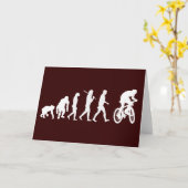 Carte Évolution du VTT VTT VTT (Fleur jaune)