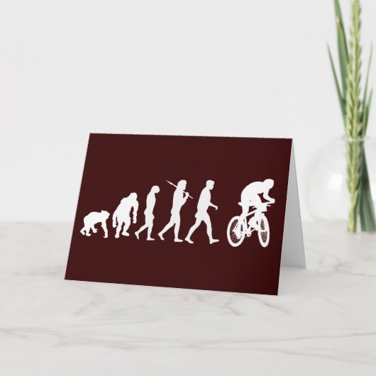 Carte Évolution du VTT VTT VTT (Devant)