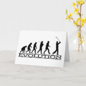 Carte Evolution - Golf - Homme (Fleur jaune)
